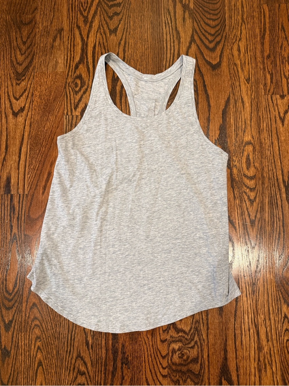 Lululemon Light Gray Racerback Tank Top